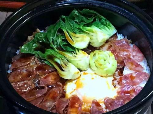 网红小白锅煲仔饭的做法