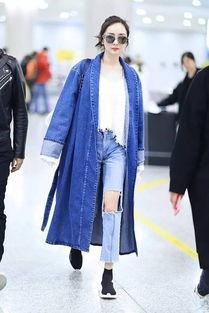 今年明星机场街拍,潮流瞬间捕捉