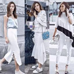 网红平时穿搭图片,从街头到红毯，一图看尽时尚潮流