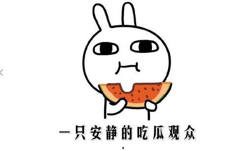 等着吃瓜是什么意思